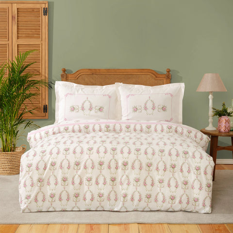 Ensemble de Couette Karaca Home Alfia, Poudré, Coton, Simple
