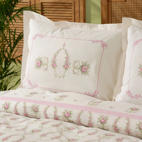 Ensemble de Couette Karaca Home Alfia, Poudré, Coton, Simple