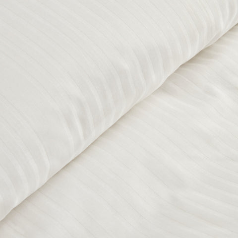 Karaca Home Uniq, Ensemble de Housse de Couette 100% Coton, Double, Blanc
