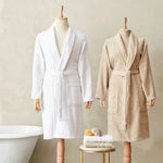 Karaca Home Carli, Ensemble de Bain Familial 4 Pièces Blanc Cassé Beige