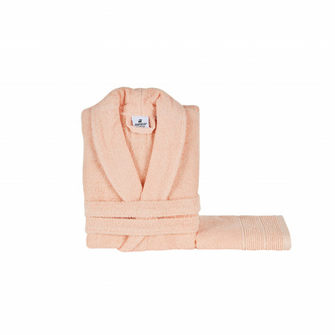 Karaca Home Judi, Ensemble de Peignoir 100 % Coton, L/XL, Blush