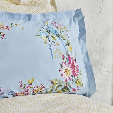 Ensemble de Literie Karaca Home Jolie 100 % Coton Pour Lit Double Bleu