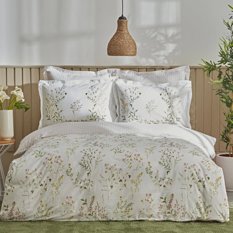 Ensemble de literie Karaca Home Sera 100 % Coton pour lit double Vert