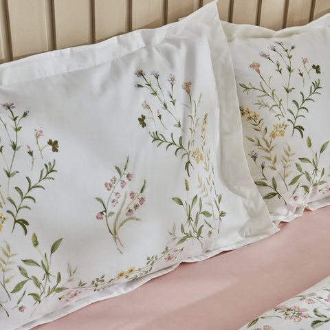 Ensemble de literie Karaca Home Sera 100 % Coton pour lit double Vert