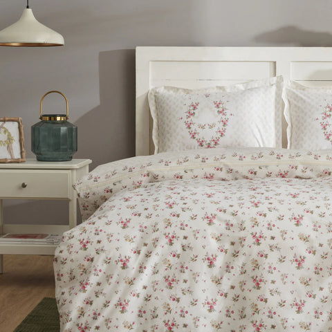 Ensemble de Linge de Lit pour Lit Simple Karaca Home Sonya Vert