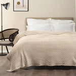Karaca Home Alice Couverture Simple Cappuccino