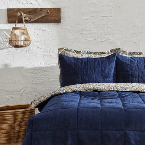 Karaca Home Celina Bleu Foncé Ensemble Daily Comfort / Set de Lit