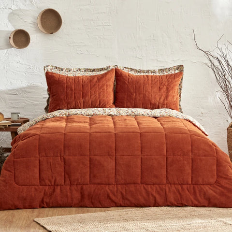 Karaca Home Celina Terracotta Ensemble Daily Comfort / Set de Nuit Simple