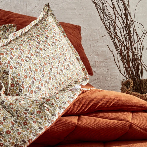 Karaca Home Celina Terracotta Ensemble Daily Comfort / Set de Nuit Simple