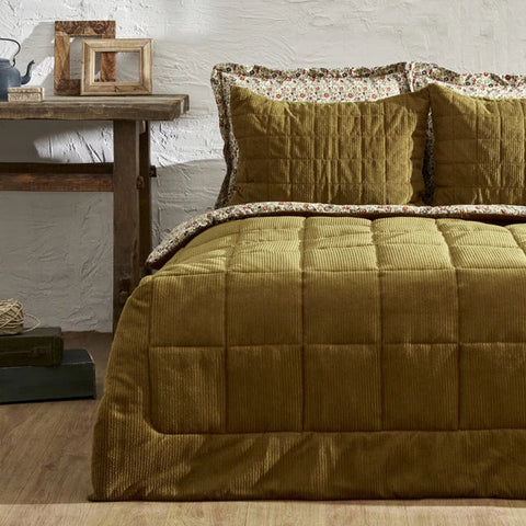 Karaca Home Celina Moutarde Ensemble Daily Comfort / Set de Lit Simple