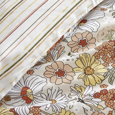 Set de Literie Karaca Home Ponza 100% Coton Taille Double Beige