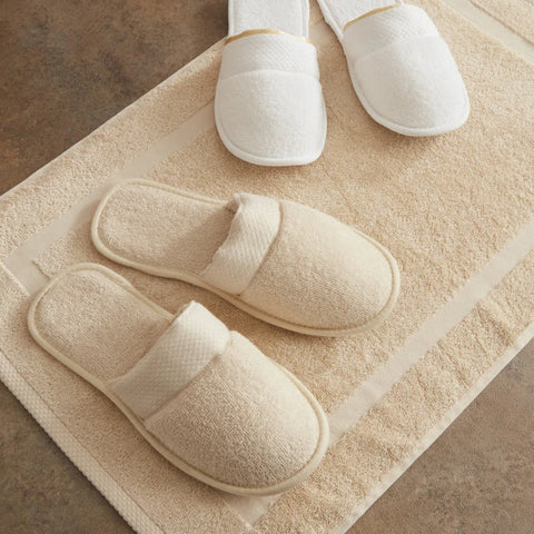 Karaca Home Glory Lurex Ensemble de bain familial 9 pièces Or-Beige