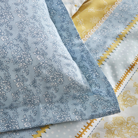 Sarah Anderson Carlene Ensemble de Housse de Couette Taille Double Jaune