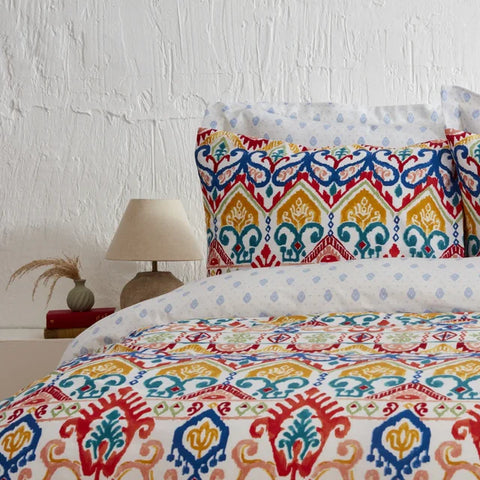 Ensemble de Couette Sarah Anderson Lionel Pour lit Double, Bleu