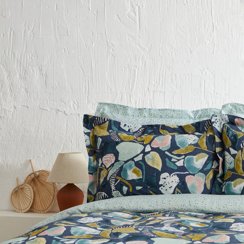 Sarah Anderson Era, Housse de Couette, Double, Indigo