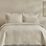 Karaca Home Breeze Soft Set de Couvre-lit Double Ecru
