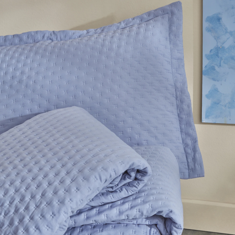 Karaca Home Breeze Soft, Set de Couvre-lit, Double, Lilas