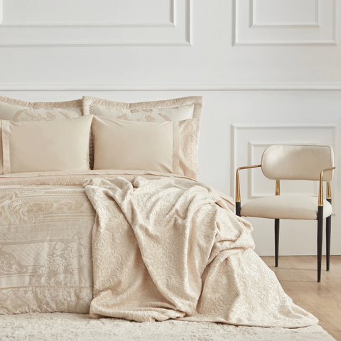 Karaca Home Valeria Queen, Ensemble de Dot 8 Pièces, Or