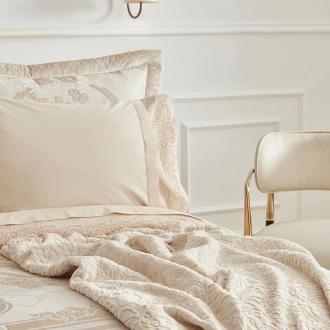 Karaca Home Valeria Queen, Ensemble de Dot 8 Pièces, Or
