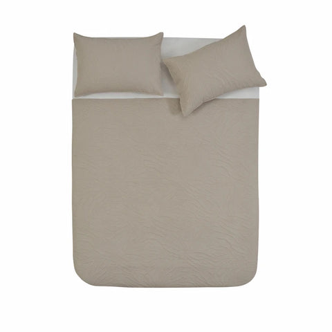Karaca Home Sonnia Ensemble Couvre-lit Double Beige
