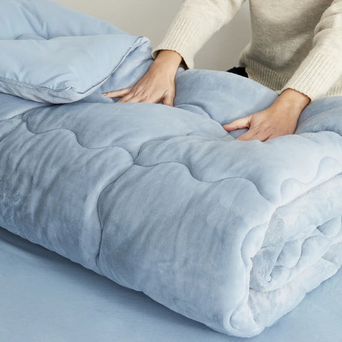 Karaca Home Ensemble Confort Viny Soft Dream Double Indigo