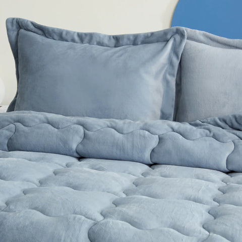 Karaca Home Ensemble Confort Viny Soft Dream Double Indigo
