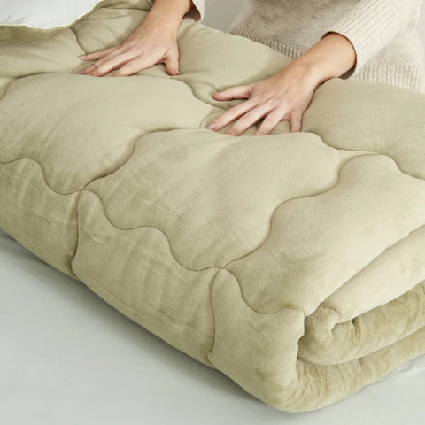 Karaca Home Viny Ensemble Soft Dream Comfort / Ensemble de Lit Double Sauge