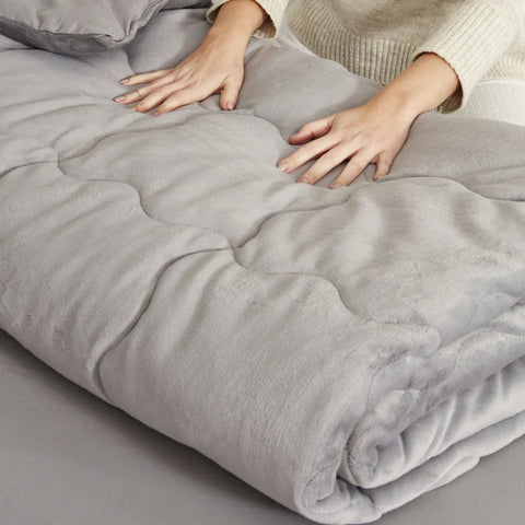 Karaca Home Viny Ensemble Soft Dream Comfort Lit Double Anthracite