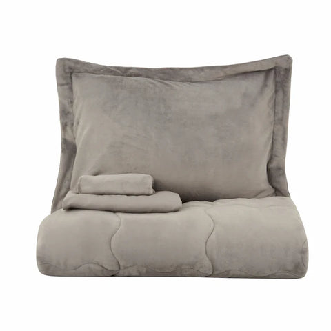 Karaca Home Viny Ensemble Soft Dream Comfort Lit Double Anthracite
