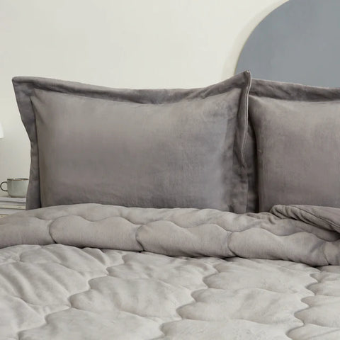 Karaca Home Viny Ensemble Soft Dream Comfort Lit Double Anthracite