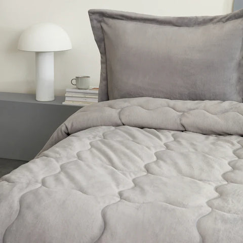 Karaca Home Viny Ensemble Soft Dream Comfort Lit Double Anthracite