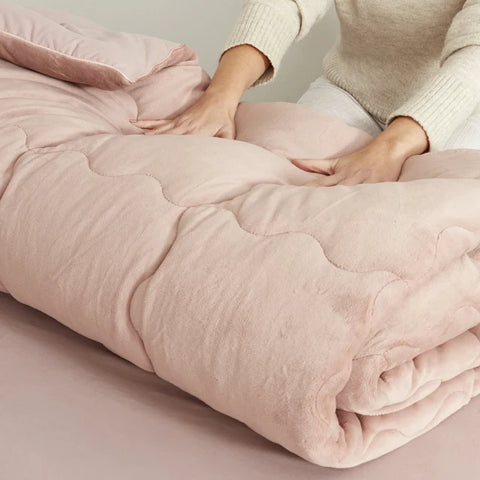 Karaca Home Viny Ensemble Soft Dream Comfort Lit Double Rose Ancien