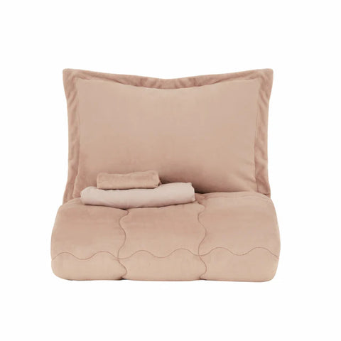 Karaca Home Viny Ensemble Soft Dream Comfort Lit Double Rose Ancien