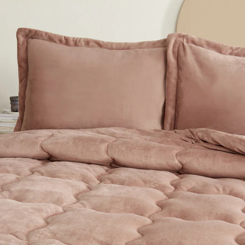 Karaca Home Viny Ensemble Soft Dream Comfort Lit Double Rose Ancien