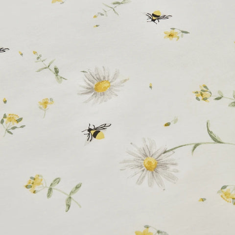 Karaca Home Emma 100% Coton Drap Housse Volant Double Jaune (PP)