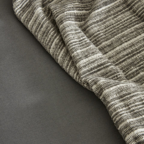 Karaca Home Weena Tweepersoonsbed Crepe Dekbedovertrek Jacquard Dekbedovertrek Grijs