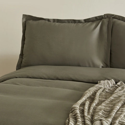 Karaca Home Weena Housse de Couette Double en Crepe Jacquard Vert