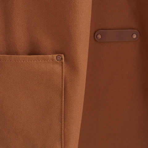 Karaca Home Tablier de Cuisine Lisa Gabardin Terracotta