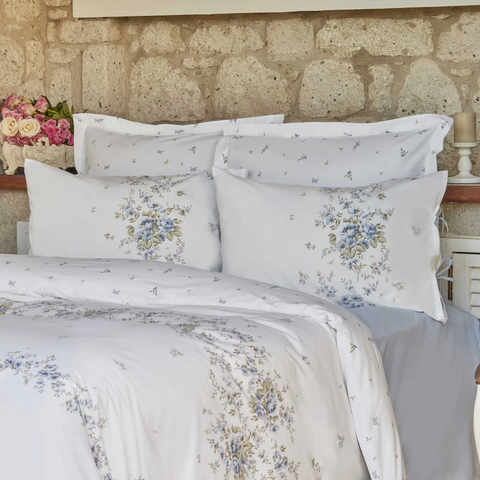 Karaca Home Chole, Summer Set, Double, Bleu