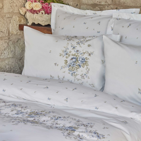 Karaca Home Chole, Summer Set, Double, Bleu