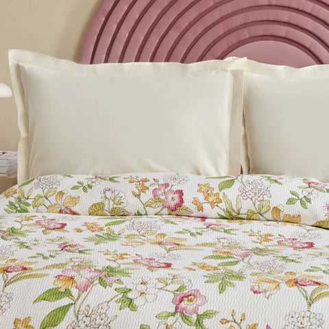 Karaca Home Sorin 100% Coton Couette Double Multicolore