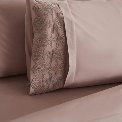 Ensemble de Trousseau Karaca Home Valeria Elite 8 Pièces Rose Poudré