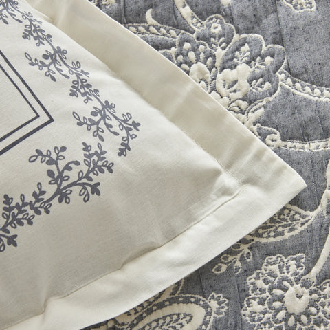 Set de couverture de lit Karaca Home Clay Taille Double Indigo