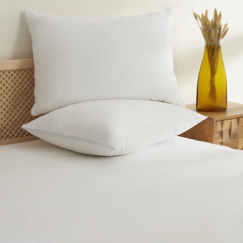 Karaca Home Housse de Coussin Imperméable 2 Pièces avec Fermeture Éclair 50x70 cm