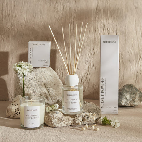 Karaca Home Essentials Velvet Powder Diffuseur de Parfum à Bâtons 100 ml
