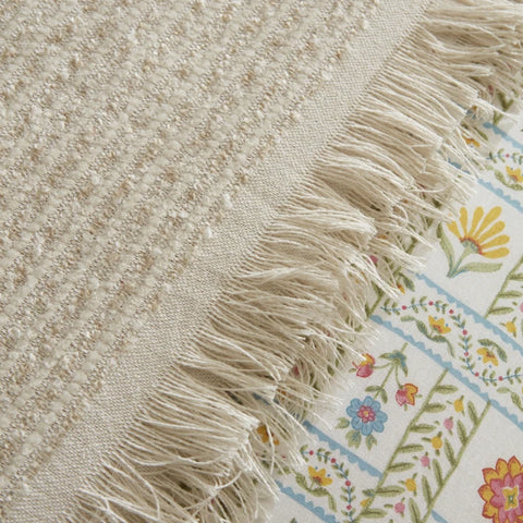 Karaca Home Arty 100% Coton Set de Couette et Couverture Double