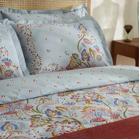 Karaca Home Flamen Ensemble de Linge de Lit et Couette pour Lit Double