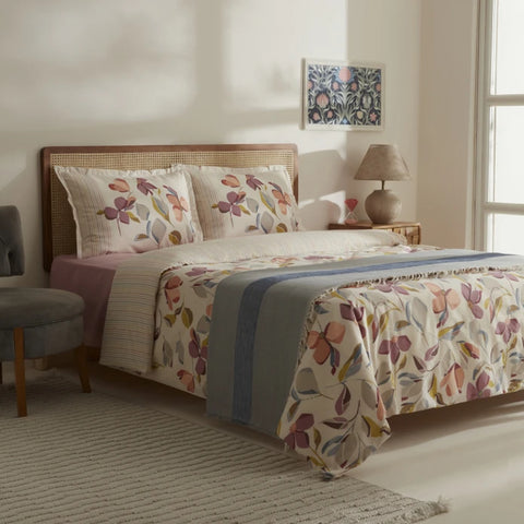 Karaca Home Piko Set de Couette et Couverture Double