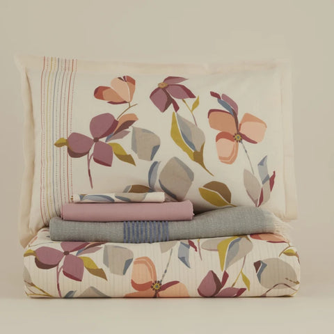 Karaca Home Piko Set de Couette et Couverture Double