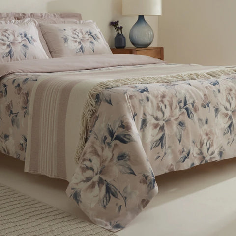 Karaca Home Kendra Ensemble de Couette et Couverture Double